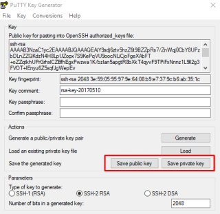 Создание SSH-ключей на Windows с PuTTYgen