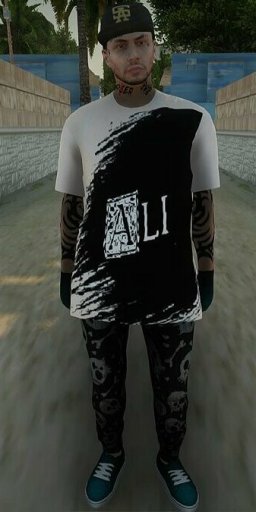 Ali Skin Gang для GTA San Andreas