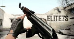 Модель оружия ELITE7S' AK47-DarkWood для CS:GO
