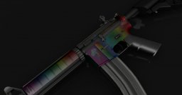 Модель оружия Rainbow Dash M4A1 для CS:GO